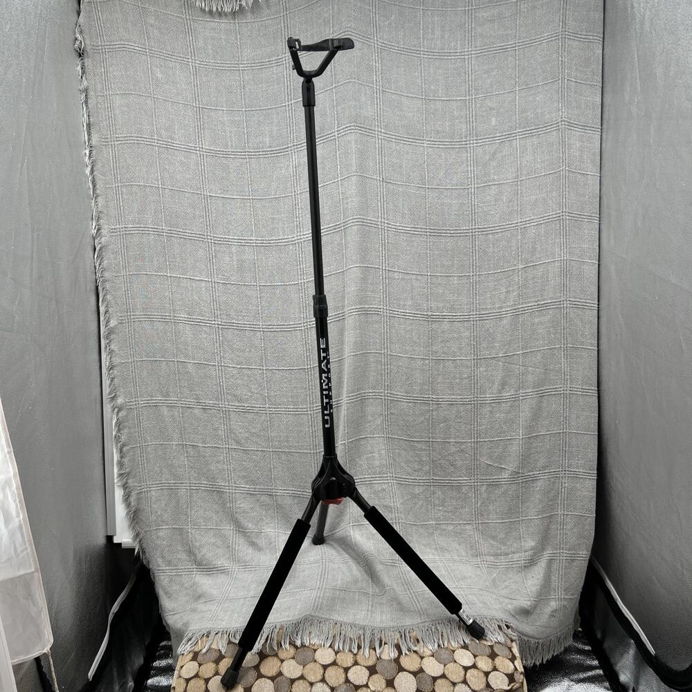 Ultimate Support GS-100 Guitar Stand Genesis Tripod Adjustable Locking Legs READ